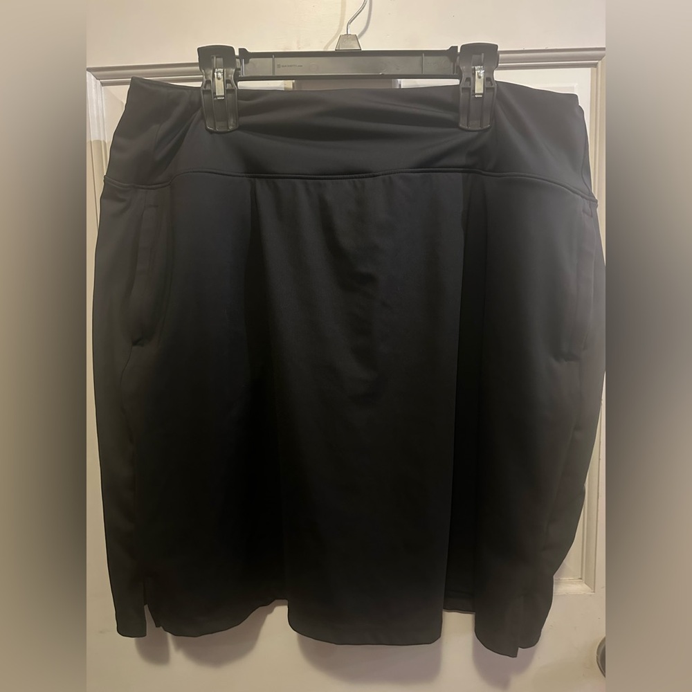 Black Women's Skort